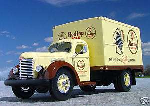 Very Rare 1949 IH KB8 RED TOP BEER TRUCK   First Gear  