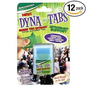 Dyna Tabs Dietary Supplement Green Tea Extract, Antioxidant Support 