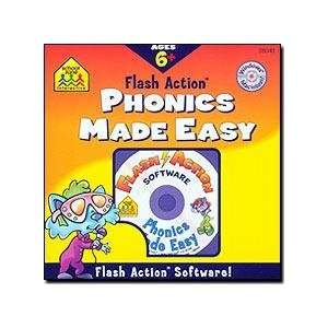  School Zone Flash Action Phonics Made Easy Toys & Games