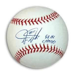  Darren Daulton Autographed MLB Baseball inscribed 93 NL 