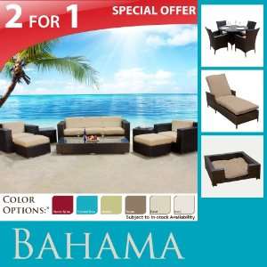   FURNITURE SET CANCUN CHAISE LOUNGE&SM DOG BED Patio, Lawn & Garden