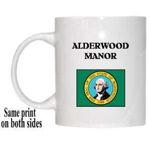 US State Flag   ALDERWOOD MANOR, Washington (WA) Mug 