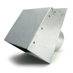  Aldes Galvanized Exhaust Wall Hood with Damper for 4 D 