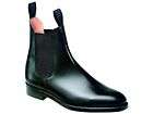 NEW TRICKERS LAMBOURN BLACK CALF CHELSEA BOOT SIZE 8 1/2