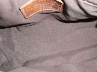 Vintage Tooled Leather Force Ten Handbag Purse Satchel Western 