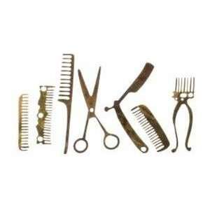  Miniature Hair Salon Tools & Accessories Set / 7 Pcs 