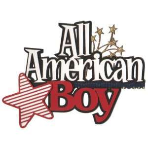  All American Boy Laser Die Cut Arts, Crafts & Sewing