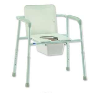  Heavy Duty Commode, Commode Xtra Wd Steel 450Lb, (1 CASE 