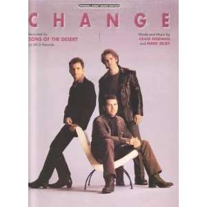  Sheet Music Change Sons Of The Desert 162 
