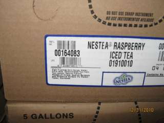 NESTEA RASPBERRY ICE TEA CONCENTRATE 5 GAL BAG N BOX  