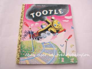 Little Golden Book Classic Tootle the train  