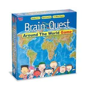  University Games Brain Quest Around the World Game Toys & Games