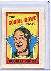1971 72 THE TOPPS BOOKLET STORY LOT OF 5 DRYDEN HOWE ORR ESPOSITO 