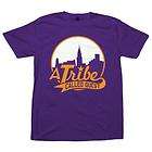 tribe called quest skyline purple soft fit t shirt