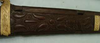 Antique Borneo  Dayak tribe , Mandau Sword  