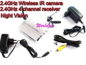 4GHz PC Receiver Wireless spy cam/camera/pinhole CCTV  