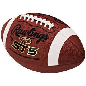  Rawlings Official NAIA ST5 Full Grain Leather Football 