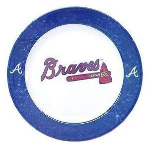  Atlanta Braves MLB Dinner Plates (4 Pack) Sports 