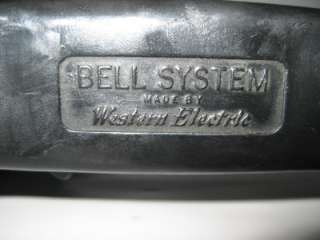 Rare Bell System Western Electric Lineman Phone Rotary Dial Metal Dial 