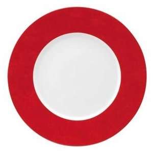  Deshoulieres Arpege Red Presentation Plate Kitchen 