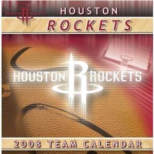  Houston Rockets 2008 Desk Calendar