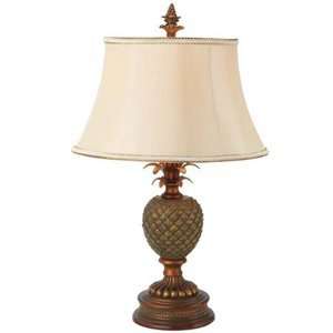  Table Lamp with Pineapple Base   Set of 2