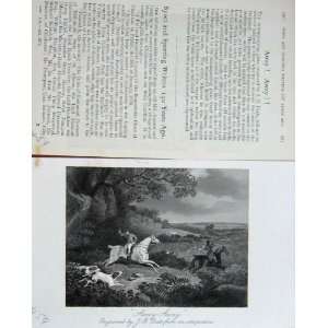  BailyS Magazine 1889 Horse Hunting Sport Hounds