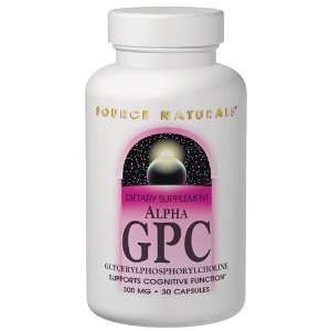  Alpha GPC 300mg 30 caps, Source Naturals Health 