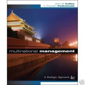 Multinational Management 4th Edition By Cullen NEW 9780324421774 