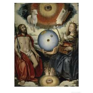  Christian Allegory Giclee Poster Print by Jan Provost 