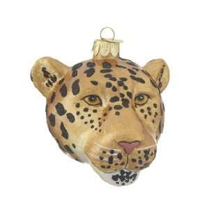 Personalized Leopard Christmas Ornament 
