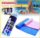 NEW Swimming Gym Training Camping Sports Towel PVA Abso