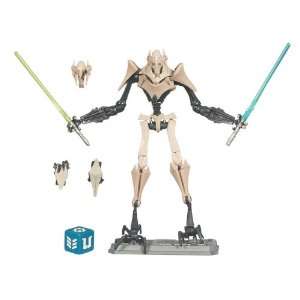   Wars 2010 Series 01   CW10 General Grievous with Cape Toys & Games