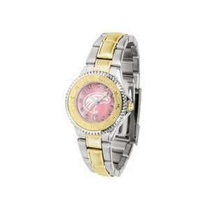   Watch with Mother of Pearl Dial and Two Tone Band