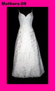   Mori Lee Ivory 10 Informal Wedding Ball Gown Lace Bridal Dress  