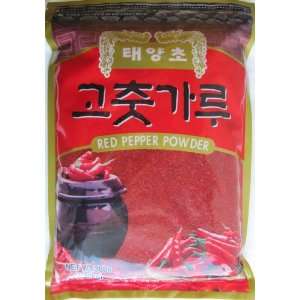 Dae Kyung Sun Baked Korean Red Pepper Coarse Powder, 3.0 Pounds 