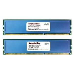  Komputerbay 4GB (2x 2GB) DDR3 DIMM 240 Pin 1600MHz PC3 