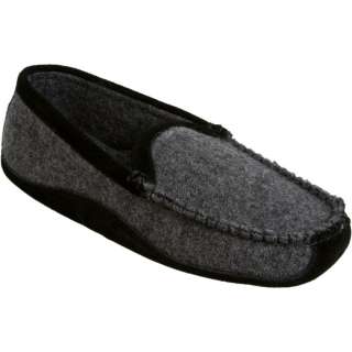 Acorn Merino Moc Slippers   Mens   Size 8   Smoke   Merino Wool and 