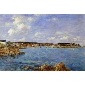  the Bay View of Ile Tristan, By Boudin Eugène 