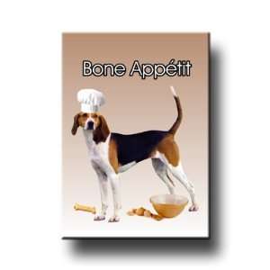  Treeing Walker Coonhound Bone Appetit Chef Fridge Magnet 
