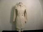 AXARA Ivory Faux Leather 2 Pc Long Skirt Suit 38 4/6