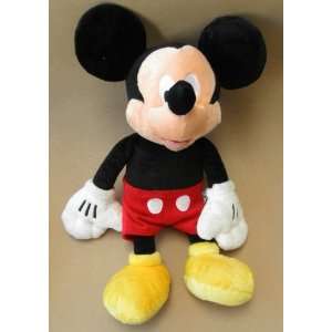  Disney Mickey Mouse Deluxe Stuffed Plush Toy   17 inches 
