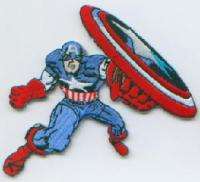 Marvel Comics Captain America Fighting Figure Patch  