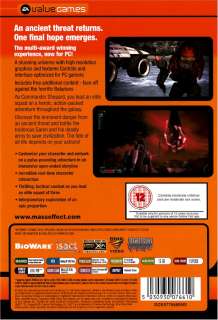 MASS EFFECT * PC DVD ROM SHOOTER * BRAND NEW 014633190816  