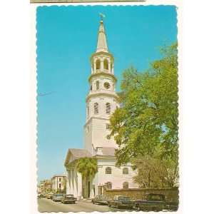   St Michaels Church Charleston South Carolina Postcard 