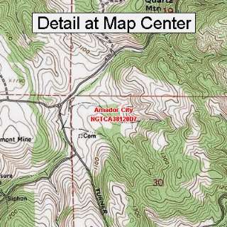   Map   Amador City, California (Folded/Waterproof)