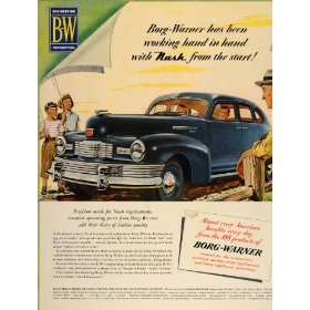  1948 Ad Borg Warner Nash 600 Ambassador Car Parts Auto 