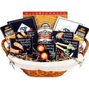 Alaska Smokehouse Leila Bay Gift Basket Grocery & Gourmet Food