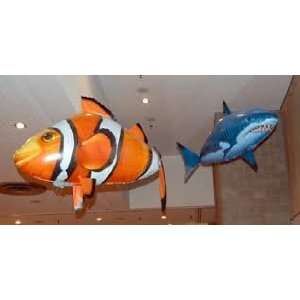  Air Swimmers Flying Fish Remote Control Flying Clownfish 