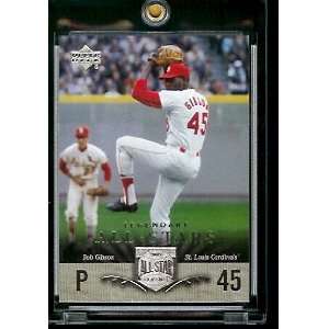  2005 Upper Deck All Star Classic Bob Gibson Legends 